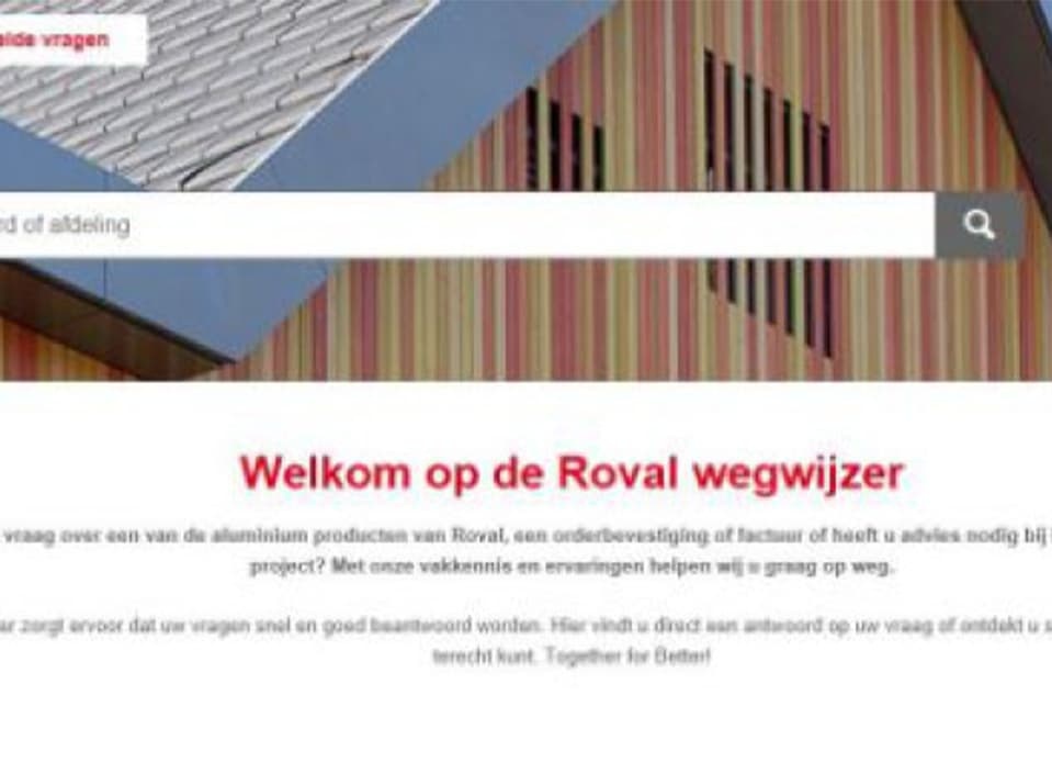 Wegwijs met de Roval Wegwijzer!