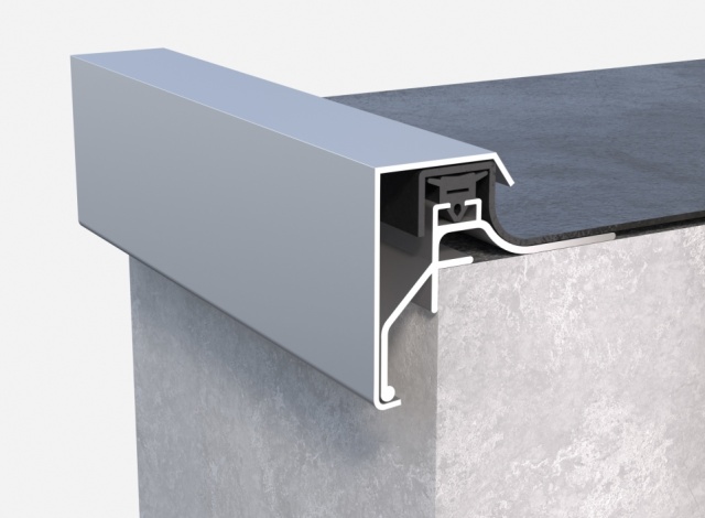 NIEUW! De Roval-Duplo®: duurzame tweedelige aluminium dakrand