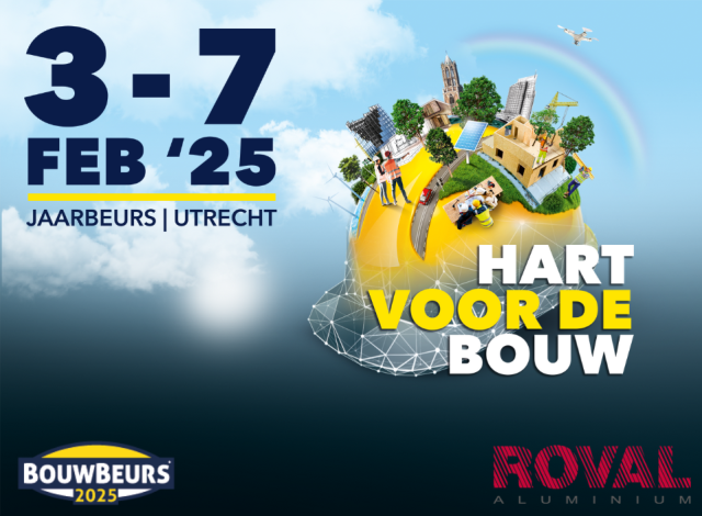 Bouwbeurs 2025: Deelname Roval Aluminium aan DakOntmoetingsCentrum