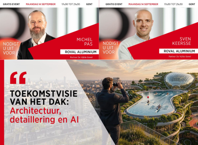 De Vijfde Gevel Inspiratie Event: Toekomstvisie van het dak