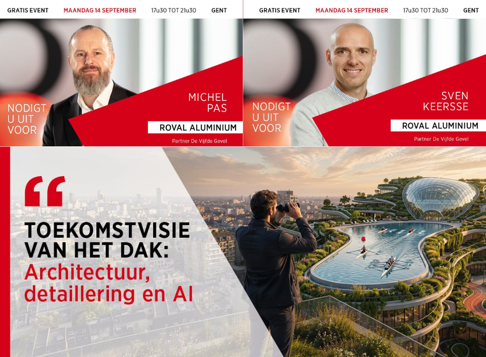 De Vijfde Gevel Inspiratie Event: Toekomstvisie van het dak