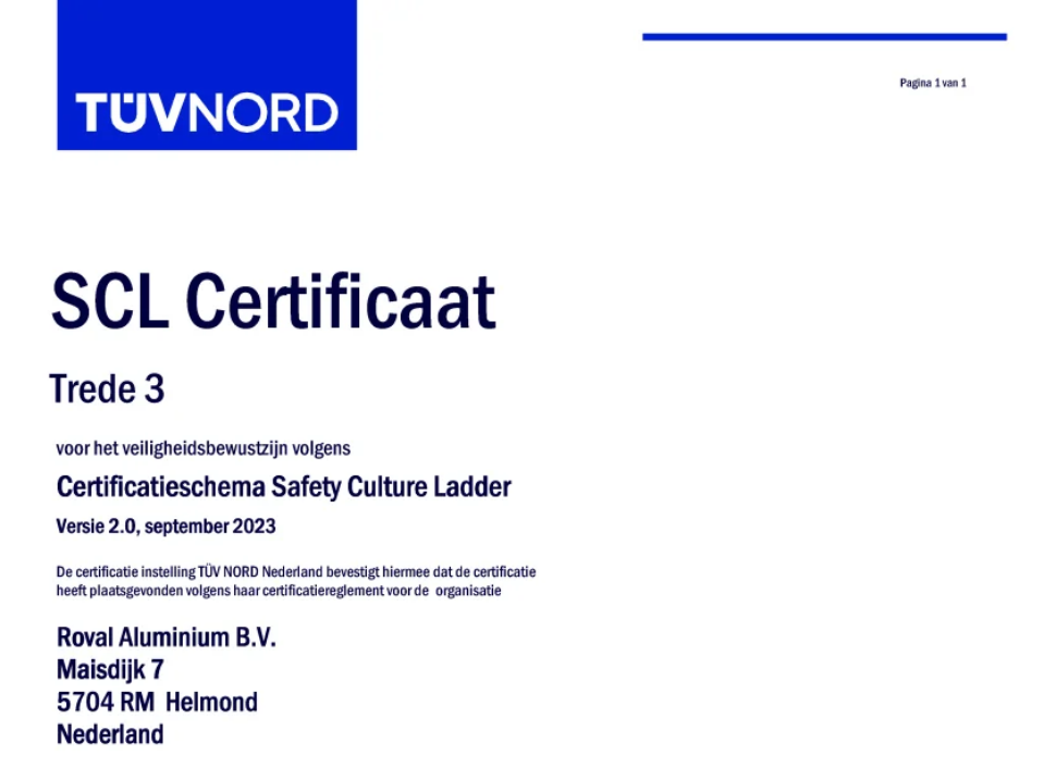Safety Culture Ladder Trede 3