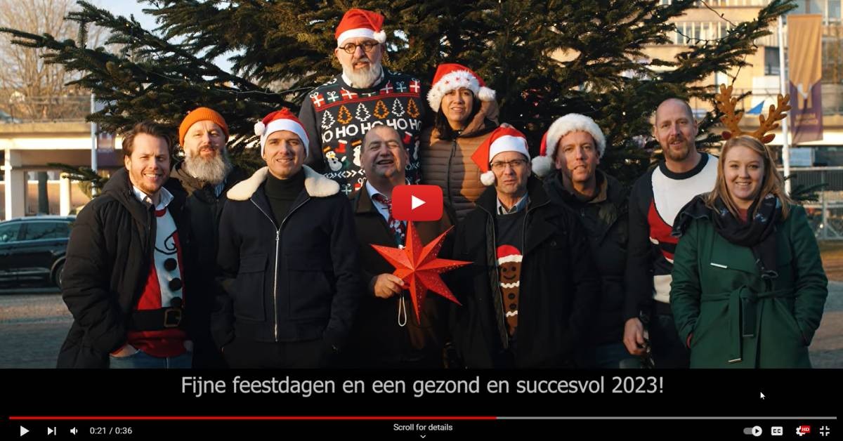 Fijne feestdagen 