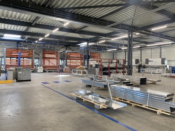 Uitbreiding Productiehal